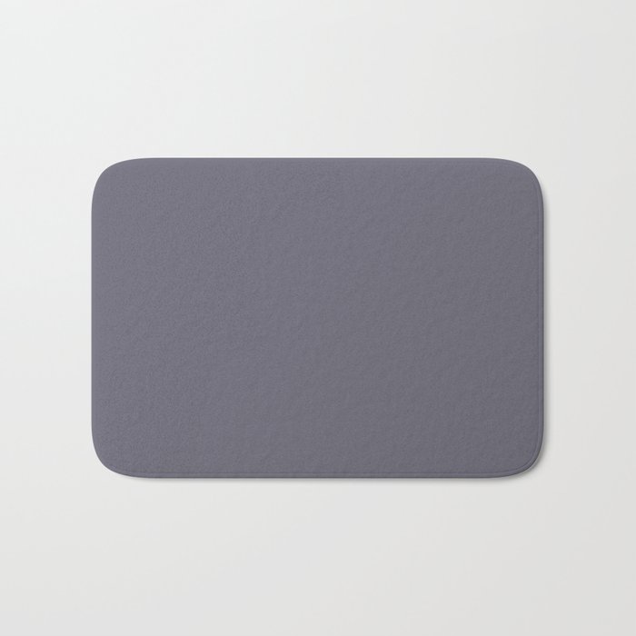 Gray-Purple Punch Bath Mat