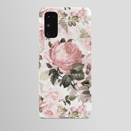 Vintage & Shabby Chic - Sepia Pink Roses  Android Case