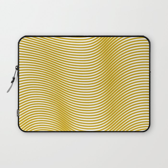Golden Waves Laptop Sleeve