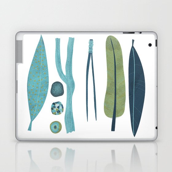 Sticks and Stones Illustration Laptop & iPad Skin