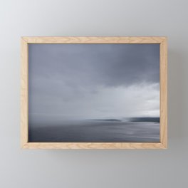 Rain in Abisko, Sweden Framed Mini Art Print