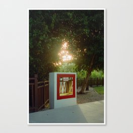 In Case of Fire Canvas Print