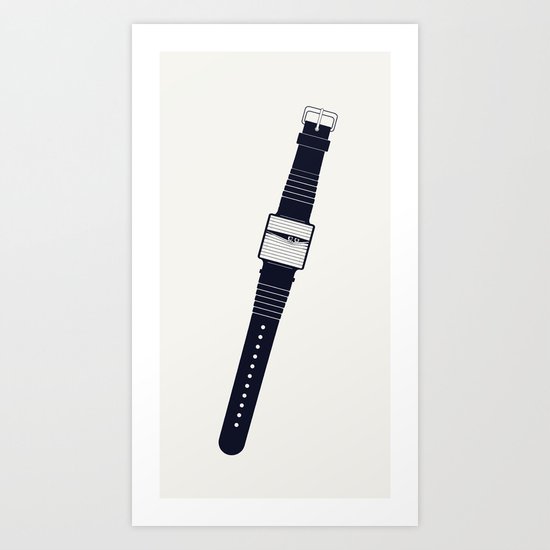 Watching. Art Print