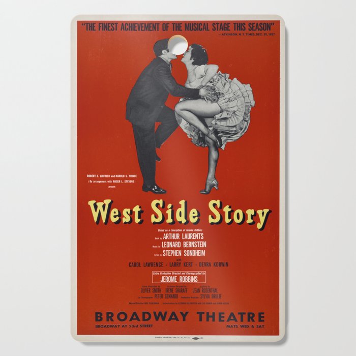 West Side Story (1958) Cutting Board