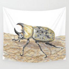 eastern hercules beetle Wall Tapestry
