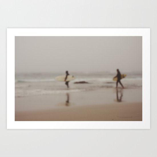Come on in, the Water's Just Fine... Art Print