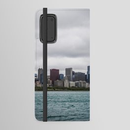 Chicago skyline Android Wallet Case
