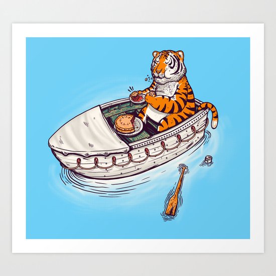 Life of a Pie Art Print