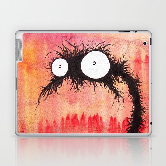 The Creatures From The Drain painting 1 Laptop & iPad Skin