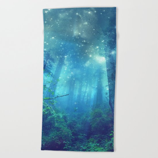 Enchanted Forest Beach Towel