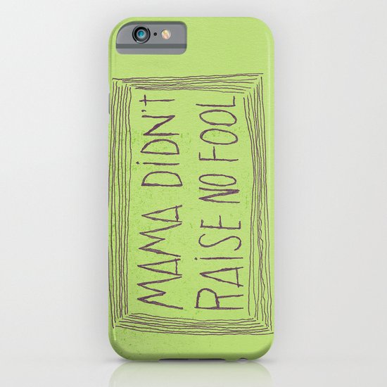 No Fool iPhone & iPod Case