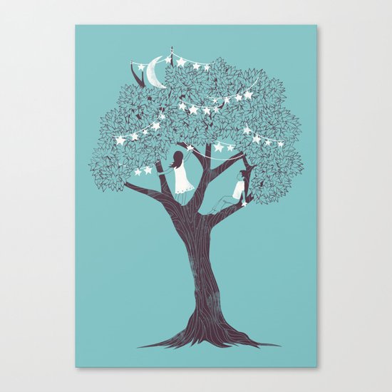 I Saw Stars Canvas Print