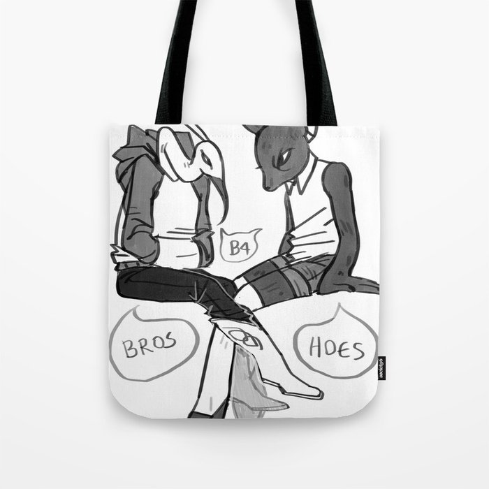 Bros Before Hoes Tote Bag