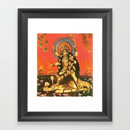 Hindu - Kali 5 Framed Art Print