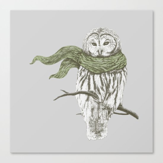 Cold Canvas Print