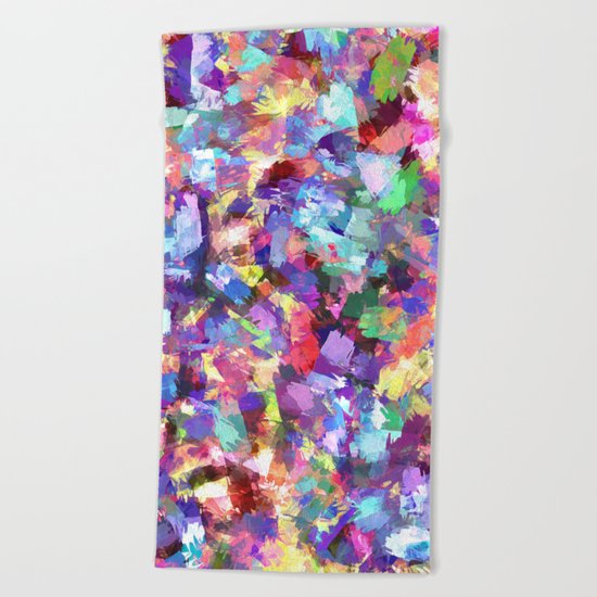 Painting With Color Beach Towel
