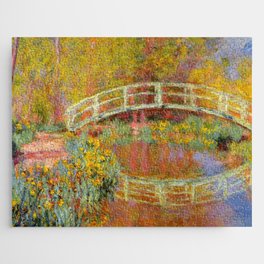 Claude Monet "The Japanese Bridge at Giverny" Jigsaw Puzzle