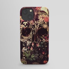 Bloom Skull iPhone Case