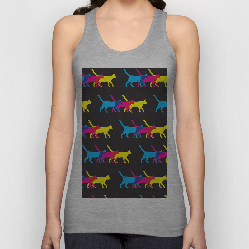 Quadri Cat Unisex Tank Top By Dramahinpijamah Society6