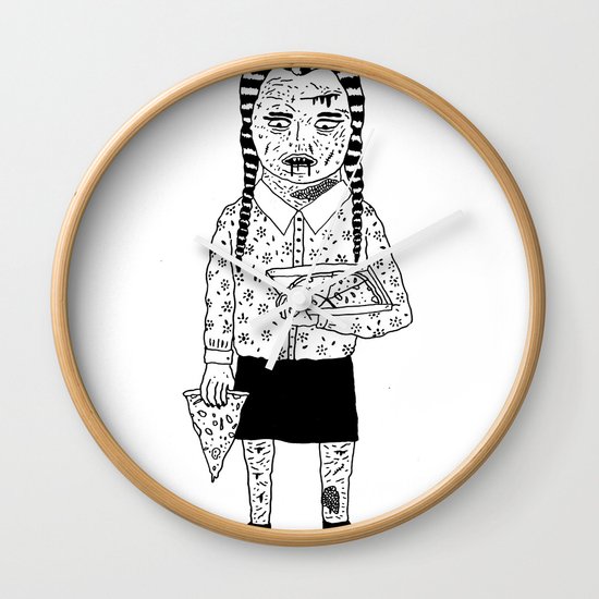 WEDNESDAY ADDAMS Wall Clock