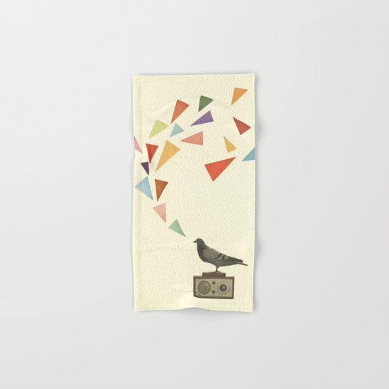 Pigeon Radio Hand & Bath Towel