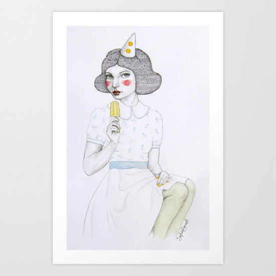Andria Art Print