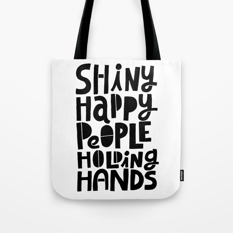 shiny tote bags
