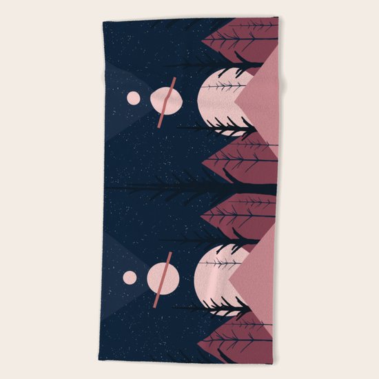 Space Beach Towel