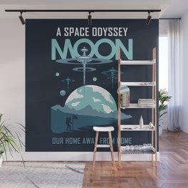 Retro Futurism Wall Murals Society6