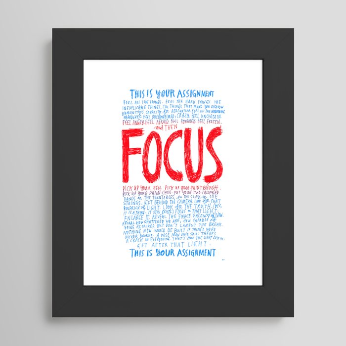 Framed Art Print