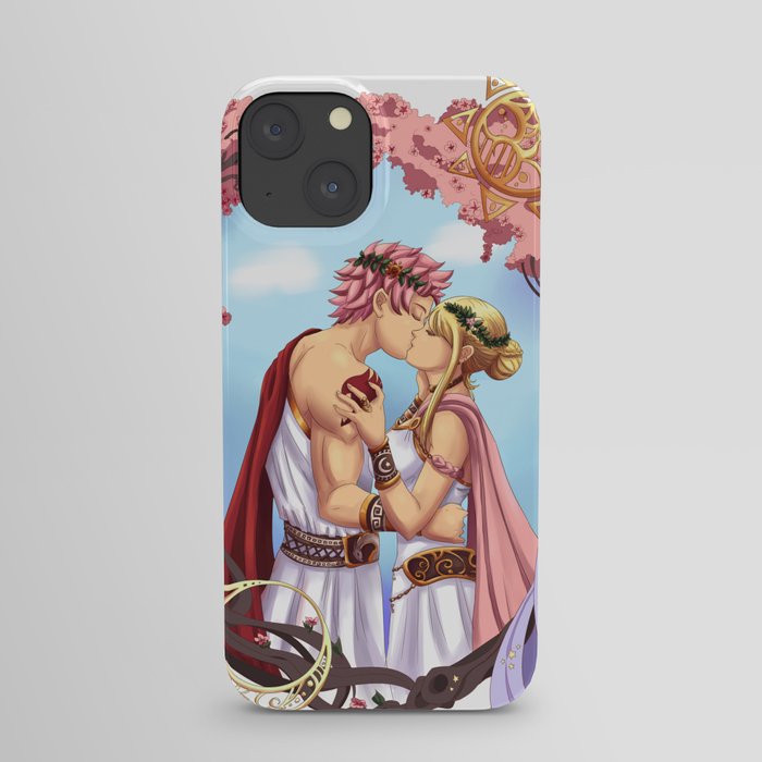 Natsu and Lucy- Gods of Old iPhone Case
