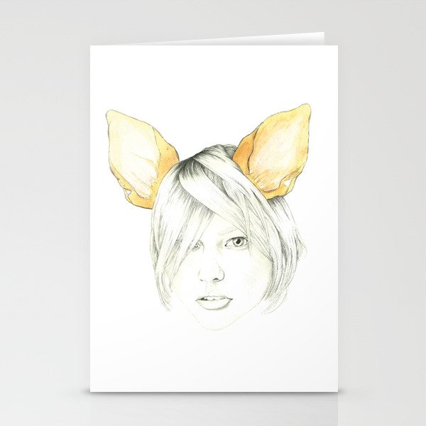 Chihuahua girl Stationery Cards