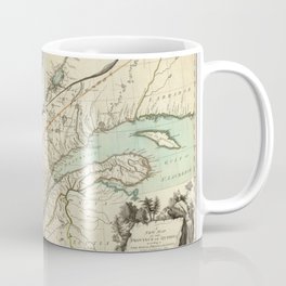 Map of Quebec 1776 Coffee Mug