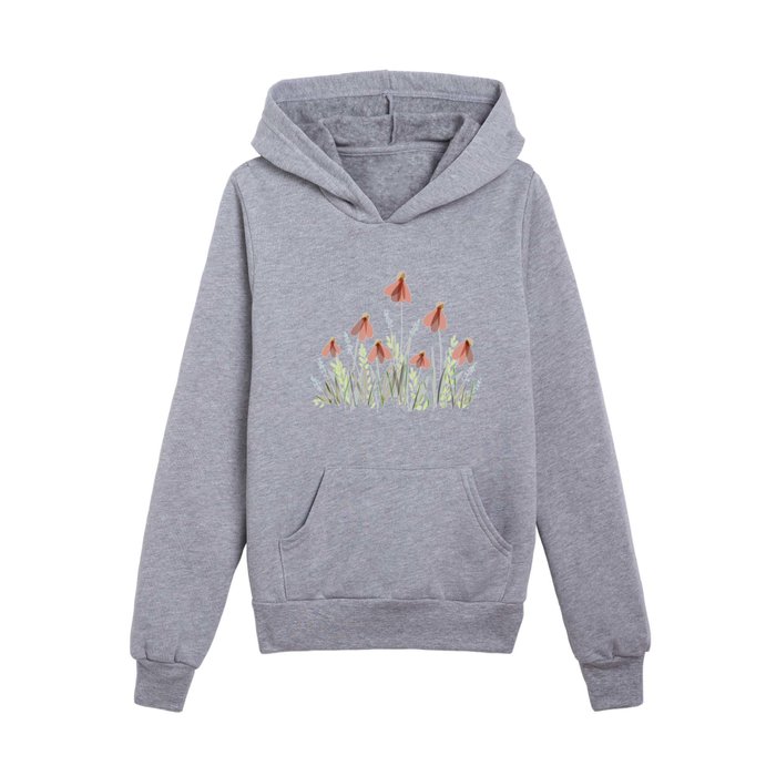 Flowers #8 Kids Pullover Hoodie