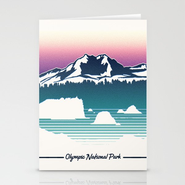 Olympic National Park Stationery Cards