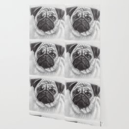Cute Pug Wallpaper For Any Decor Style Society6,Wallpaper For Phone Beach Scenes