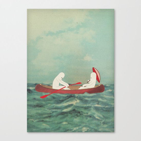 r o m a n t i c o n i Canvas Print