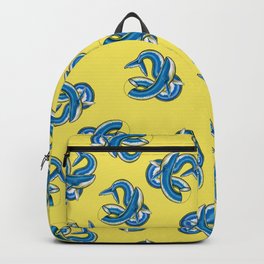 Whale Loop Backpack | Summer, Beach, Pattern, Loops, Urbanclothing, Whale, Streetwear, Surrealism, Digital, Ocean 