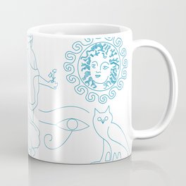 Symbolic art of mythology and folklore Coffee Mug