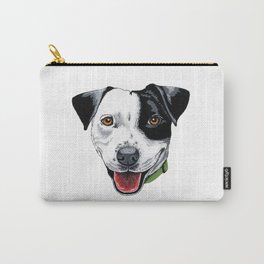 Black and White Dog Carry-All Pouch