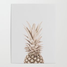 Pineapple a Day Poster