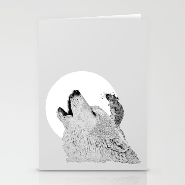 The Wolf and the Mouse Stationery Cards