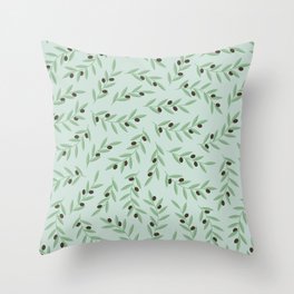 I left my heart in the Aegean Throw Pillow