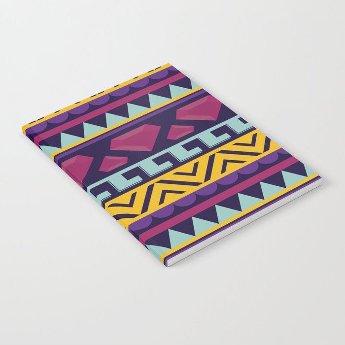 Aztec pattern Notebook