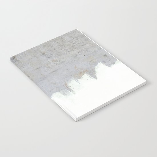 Painting on Raw Concrete Notebook