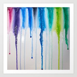 Plastic Rain Art Print