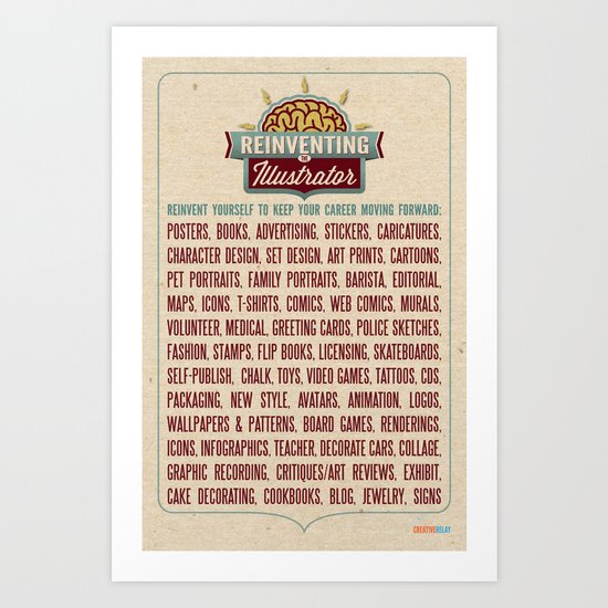 Reinventing the Illustrator Art Print