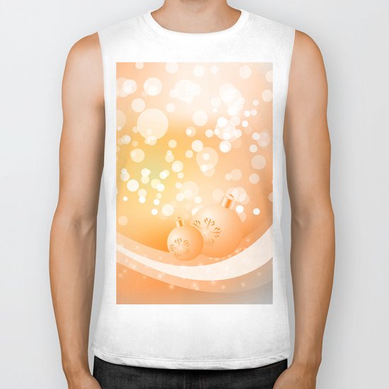 Christmas design Biker Tank