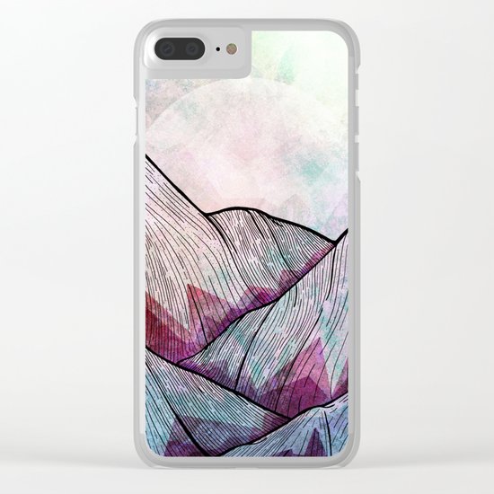 A cold summer morning Clear iPhone Case