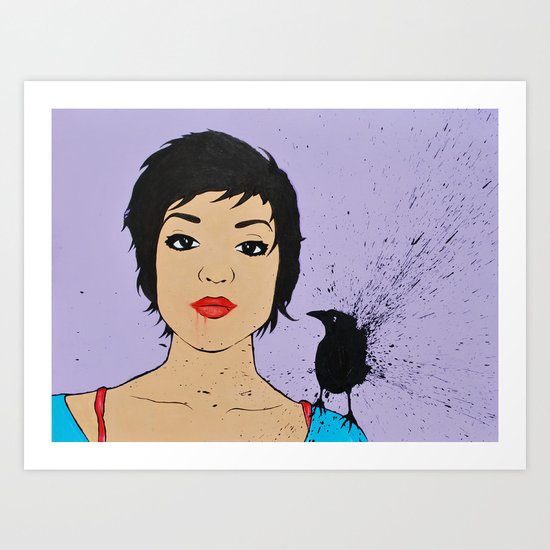 i like you but i'm not in like with you... Art Print